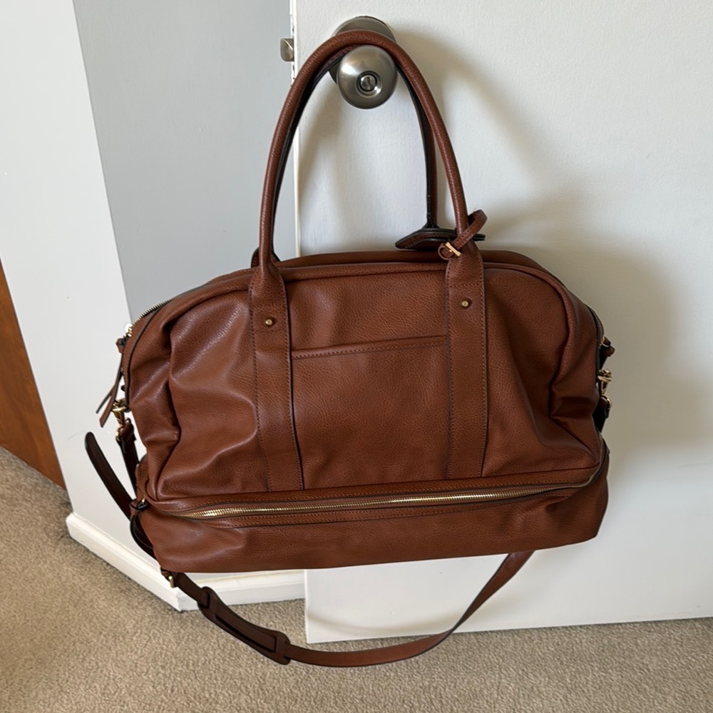 Brown Leather Sole Society Bag
